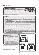 Preview for 8 page of Kolin KAG-110RSINV User Manual