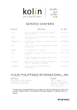 Preview for 19 page of Kolin KAM-75BMC User Manual