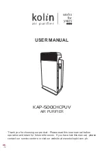 Предварительный просмотр 1 страницы Kolin KAP-500CHCPUV User Manual