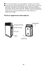 Предварительный просмотр 5 страницы Kolin KAP-500CHCPUV User Manual