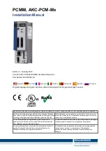 Kollmorgen AKC-PCM-M Series Installation Manual preview