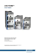 Preview for 1 page of Kollmorgen AKD PDMM series User Manual