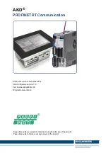 Предварительный просмотр 1 страницы Kollmorgen AKD PROFINET RT Communication Manual