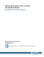 Kollmorgen EB-102-A Installation And Service Manual предпросмотр