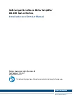 Kollmorgen EB-9207 Installation & Service Manual preview