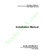 Kollmorgen M-ST-009-2031 Installation Manual предпросмотр