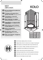 KOLO NEXT HKDF 80 Installation Manual предпросмотр