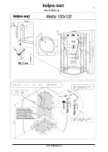 Предварительный просмотр 3 страницы Kolpa Kolpa-San ZEPHYR 1680 3F Manual