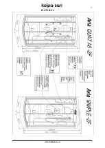 Предварительный просмотр 6 страницы Kolpa Kolpa-San ZEPHYR 1680 3F Manual