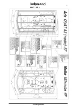 Предварительный просмотр 8 страницы Kolpa Kolpa-San ZEPHYR 1680 3F Manual