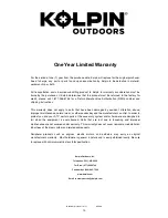 Preview for 10 page of Kolpin Outdoors 25-1270 Assembly & Owners Manual