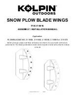 Preview for 1 page of Kolpin 31-0010 Assembly And Installation Manual