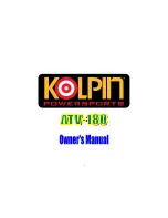 Kolpin ATV-180 Owner'S Manual preview