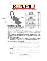 Предварительный просмотр 2 страницы Kolpin Gun Boot IV Manual