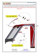 Preview for 26 page of Kolpin POLARIS RANGER 800 XP 4x4 Installation Instructions Manual