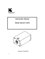 komamura Falcon Eye KC-1100 Instruction Manual предпросмотр