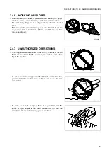 Предварительный просмотр 39 страницы Komatsu Utility 15001 Operation & Maintenance Manual