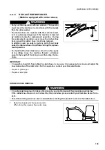 Предварительный просмотр 191 страницы Komatsu Utility 15001 Operation & Maintenance Manual