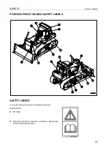 Preview for 29 page of Komatsu Utility 69001 Operation & Maintenance Manual