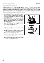 Preview for 44 page of Komatsu Utility 69001 Operation & Maintenance Manual