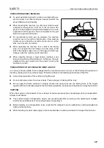 Preview for 45 page of Komatsu Utility 69001 Operation & Maintenance Manual