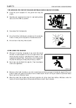 Preview for 49 page of Komatsu Utility 69001 Operation & Maintenance Manual