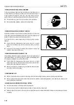 Preview for 50 page of Komatsu Utility 69001 Operation & Maintenance Manual