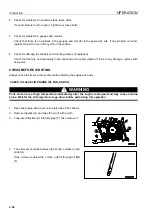 Preview for 108 page of Komatsu Utility 69001 Operation & Maintenance Manual