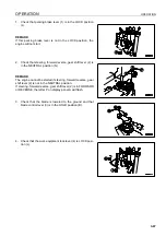 Preview for 121 page of Komatsu Utility 69001 Operation & Maintenance Manual