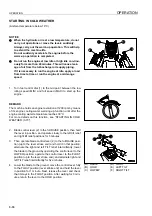 Preview for 128 page of Komatsu Utility 69001 Operation & Maintenance Manual