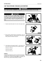 Preview for 137 page of Komatsu Utility 69001 Operation & Maintenance Manual