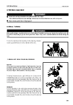 Preview for 139 page of Komatsu Utility 69001 Operation & Maintenance Manual