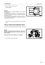 Preview for 155 page of Komatsu Utility 69001 Operation & Maintenance Manual