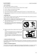 Preview for 181 page of Komatsu Utility 69001 Operation & Maintenance Manual