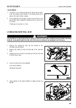 Preview for 219 page of Komatsu Utility 69001 Operation & Maintenance Manual