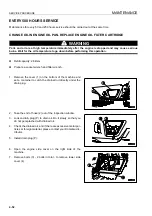 Preview for 230 page of Komatsu Utility 69001 Operation & Maintenance Manual