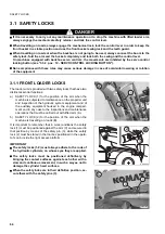 Preview for 66 page of Komatsu Utility F50003 Operation & Maintenance Manual