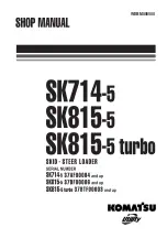 Komatsu Utility SK714-5 Shop Manual preview