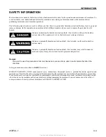 Preview for 5 page of Komatsu 450FXL-1 Operation & Maintenance Manual