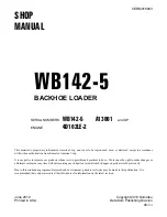 Komatsu A13001 Shop Manual preview