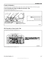 Предварительный просмотр 9 страницы Komatsu A20601 Operation & Maintenance Manual