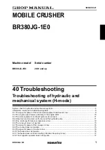 Preview for 738 page of Komatsu BR380JG-1E0 Shop Manual