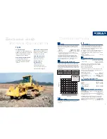 Предварительный просмотр 5 страницы Komatsu D155A-5 Brochure