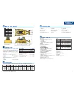 Предварительный просмотр 6 страницы Komatsu D155A-5 Brochure