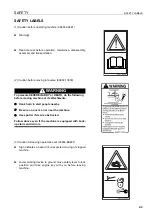 Предварительный просмотр 23 страницы Komatsu D31EX-21 Operation & Maintenance Manual