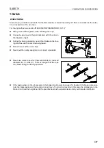 Предварительный просмотр 45 страницы Komatsu D31EX-21 Operation & Maintenance Manual