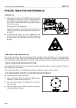 Preview for 46 page of Komatsu D31EX-21 Operation & Maintenance Manual