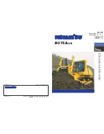 Komatsu D375A-5R Brochure preview