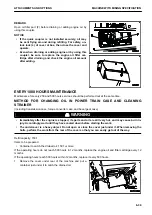 Preview for 435 page of Komatsu D375A-8 Operation & Maintenance Manual