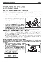 Preview for 36 page of Komatsu D51EX-24 Operation & Maintenance Manual